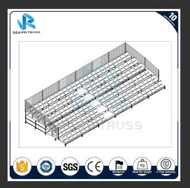 scaffolding structure grandstand fixed angle steel bleachers for outdoor playground park