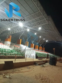 Galvanized Steel Grandstand Seating Stable Performance For Hockey Sports Field