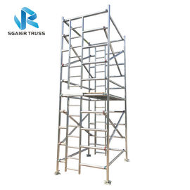 H Frame Platform Aluminium Mobile Scaffold Stable Performance Easy To Carry