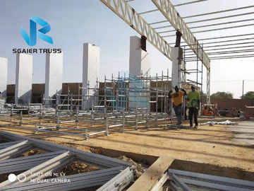 Wind Resistance Roof Prefabricated Steel Structure Steel Frame Construction
