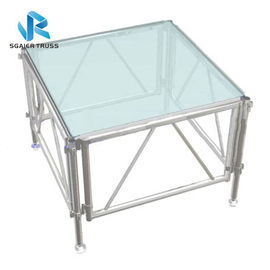 Swimming Pool Stage Equipment Transparent Acrylic Material For Wedding Shows