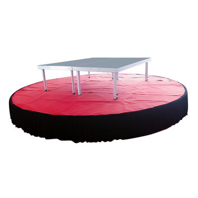 Electric Rotating 1000kgs/m2 10m Motorized Turntable Display