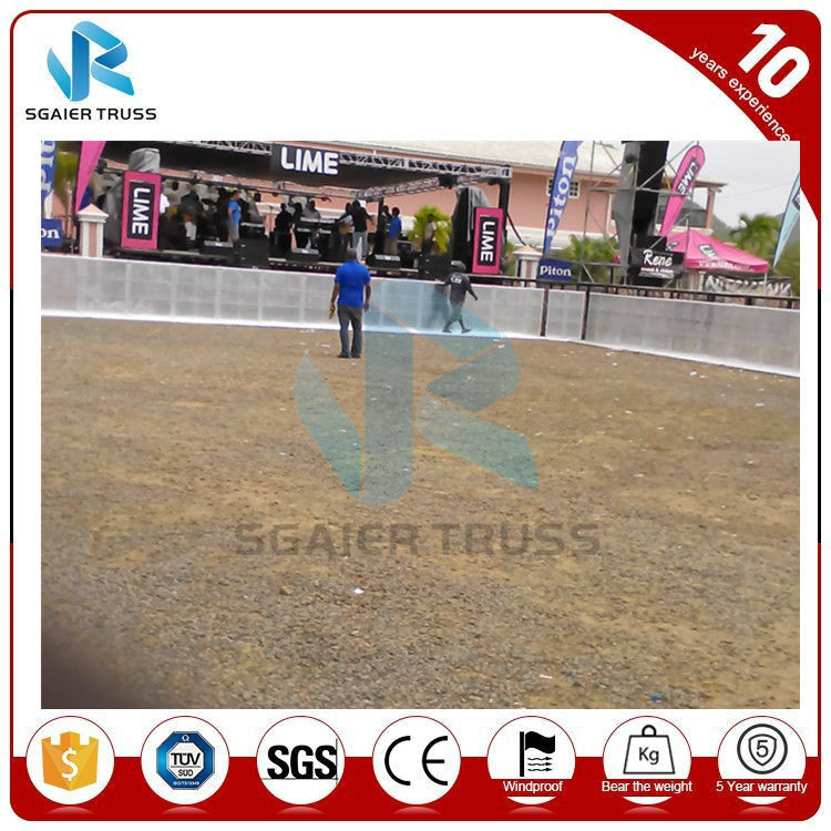 Road Car Park Barriers For Traffic , Aluminum Alloy Crowd Control Fencing