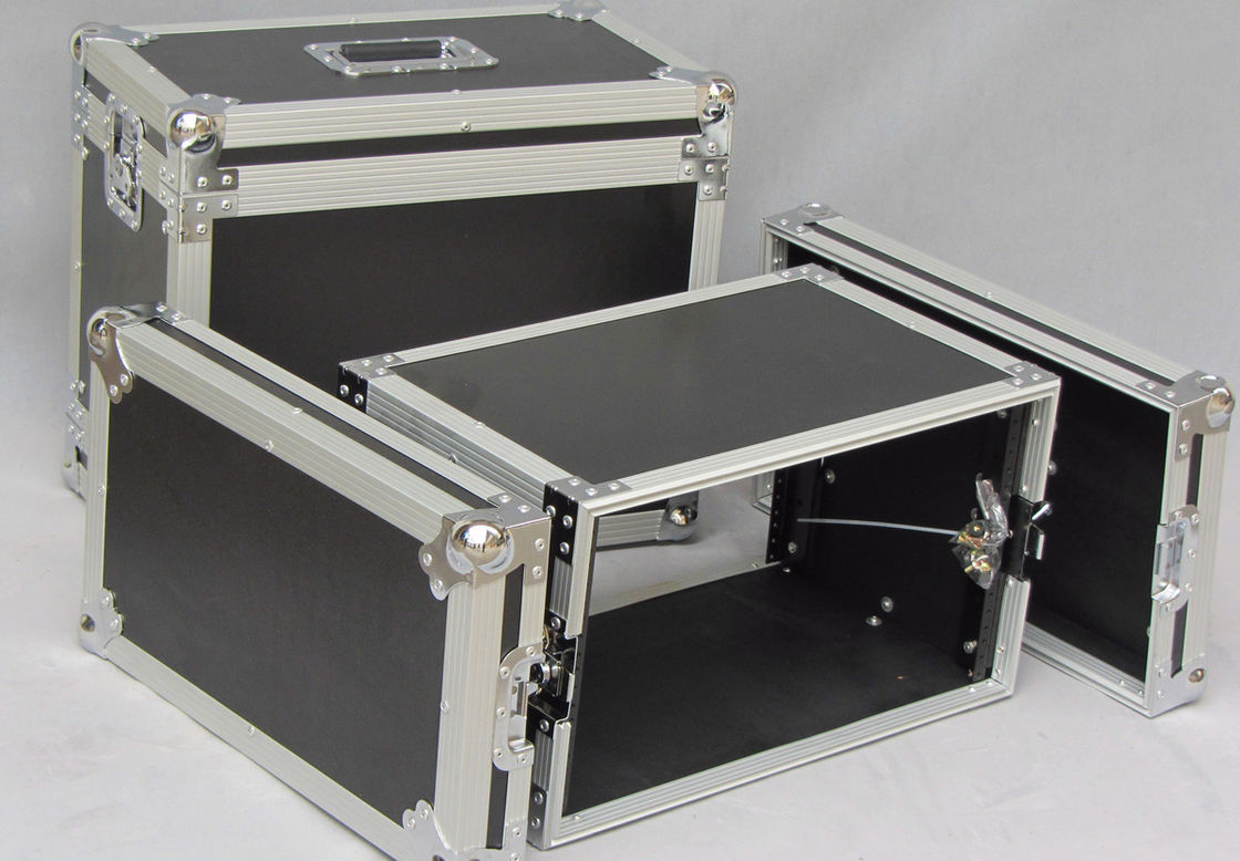 Storage Wheeled Flight Case For Tools , Fully Foam Lining Dj Mixer Flight Case