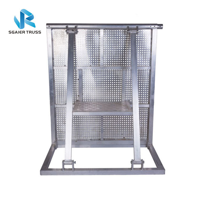 Security Protection Crowd Control Barrier Metal Material Concert Barricade