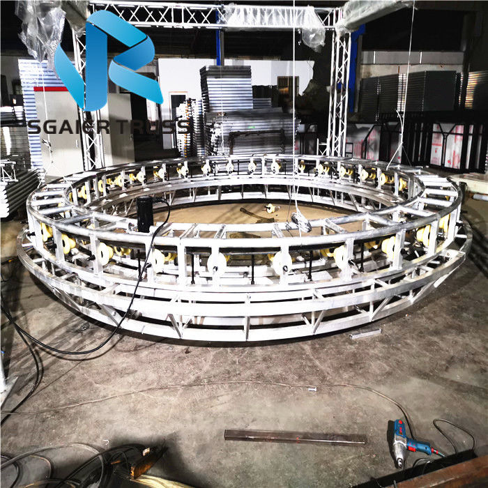 Led Display Rotating Revolving Truss Adjustable Double Height