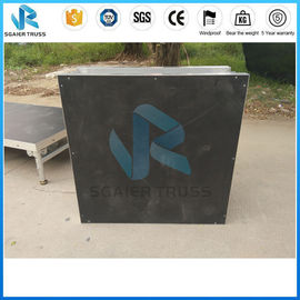 Easy Install Stage Equipment Hotel Indoor Foldable Mobile Aluminum Stage / Folding Stage Platform
