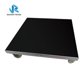 Full Loading Foldable Stage Platform , Aluminum Frame Wedding Reception Stage