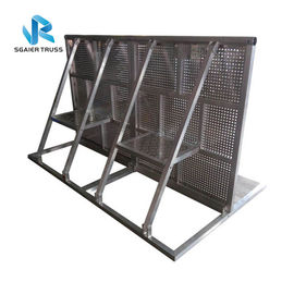 Security Crowd Control Barrier Foldable For Concert / Sport Events Easy To Install