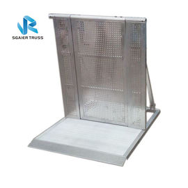 Security Crowd Control Barrier Foldable For Concert / Sport Events Easy To Install